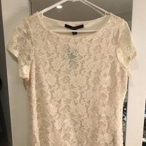 White Lace Top